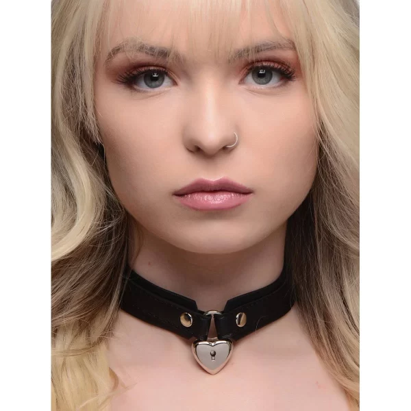Lieblingsschmuck Abschließbares Choker-Halsband »Locking Heart Collar« 3