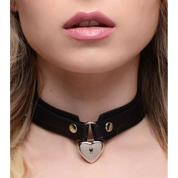 Lieblingsschmuck Abschließbares Choker-Halsband »Locking Heart Collar« 4