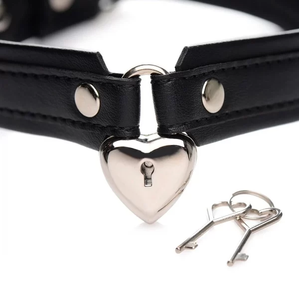 Lieblingsschmuck Abschließbares Choker-Halsband »Locking Heart Collar« 5