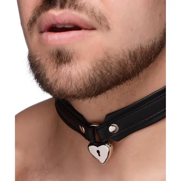 Lieblingsschmuck Abschließbares Choker-Halsband »Locking Heart Collar« 7