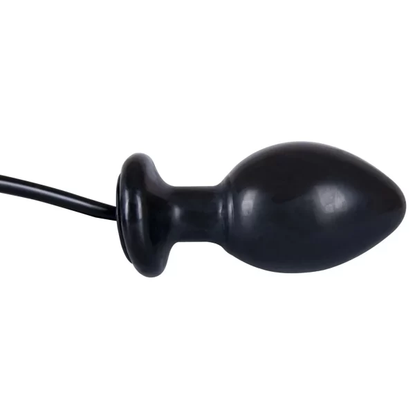 Latextoys Analplug Fanny Hill Mit Pumpe Und Vibration 4