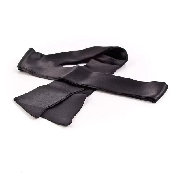 Baumwollseil.de Augenbinde Aus Schwarzem Satin 4