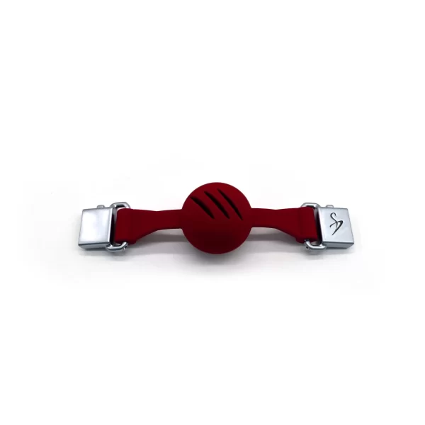 Ballknebel Ball Gag »Air« Silikon Rot – Black Swan DesignZ 1