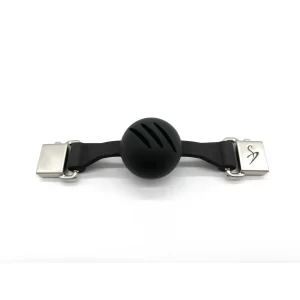 Ballknebel Ball Gag »Air« Silikon Schwarz – Black Swan DesignZ 16