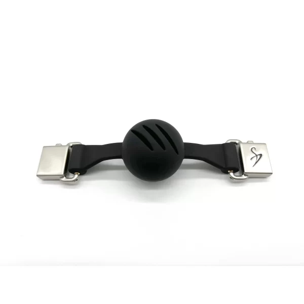 Ballknebel Ball Gag »Air« Silikon Schwarz – Black Swan DesignZ 6