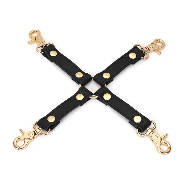 Bondage Hogtie-Connector »Dark Secret« Aus Leder »LiebeSeele« 1