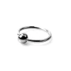 Kinky Stuff Edelstahl Eichelring Glansring Mit Kugel 8