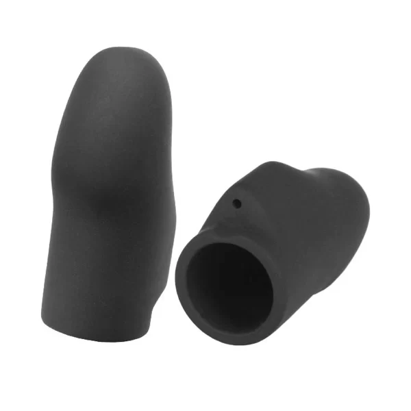 ElectraStim – Silicone »Noir Explorer Finger Sleeves« 1