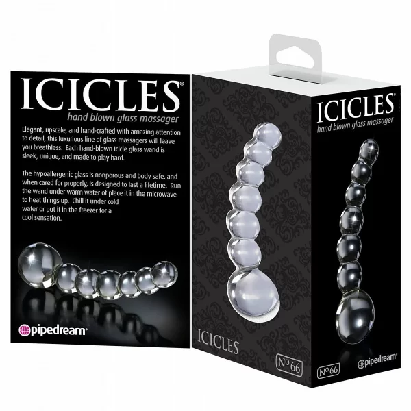 Glasdildo »Icicles No. 66« 5