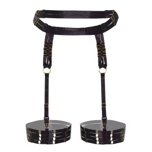 Lieblingsteile Harness Couture »Kinky Diva« Wrist And Tigh Harness 13