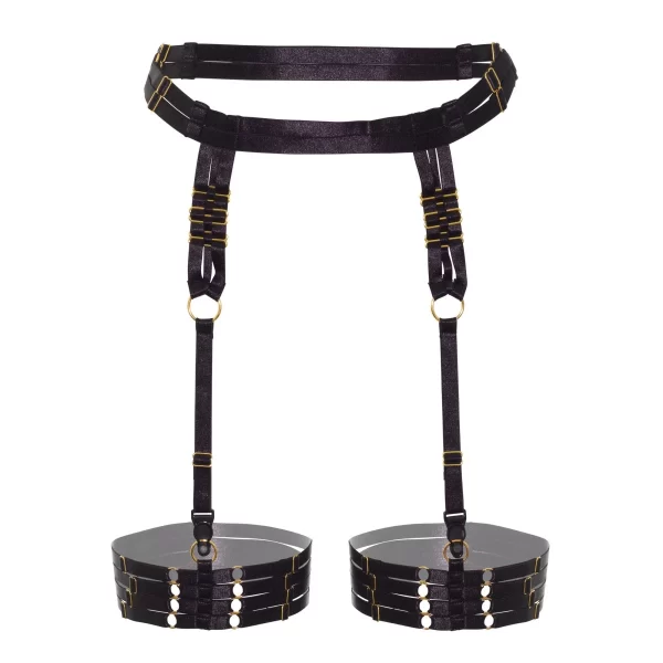 Lieblingsteile Harness Couture »Kinky Diva« Wrist And Tigh Harness 5