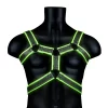 Ouch! Harness »Illumy« Aus Kunstleder | Glow In The Dark 17