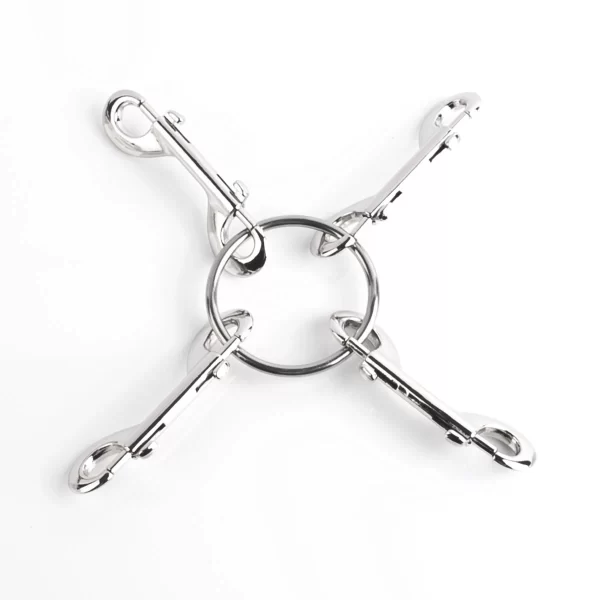 Baumwollseil.de Hogtie-Connector Aus 4 Doppelkarabinern 1