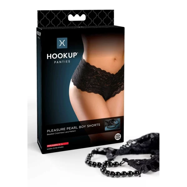 Lieblingsteile »Hookup Panties« Mit Perlenkette Im Offenen Schritt 4