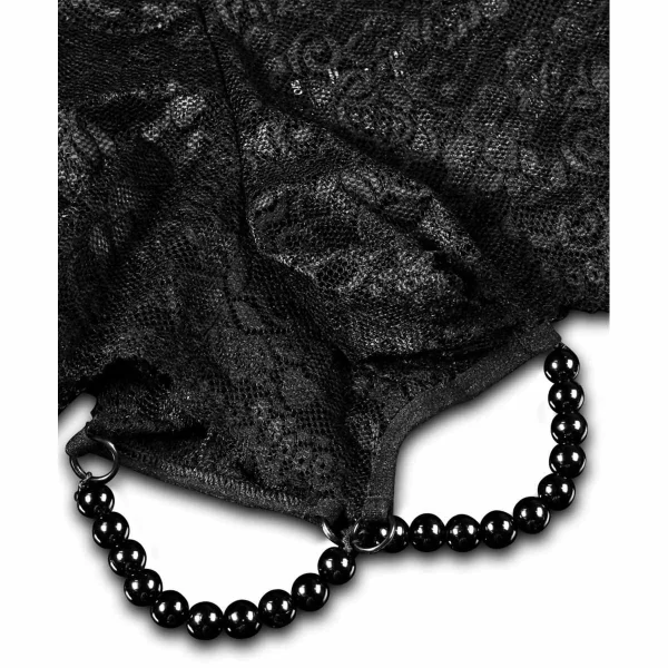 Lieblingsteile »Hookup Panties« Mit Perlenkette Im Offenen Schritt 6