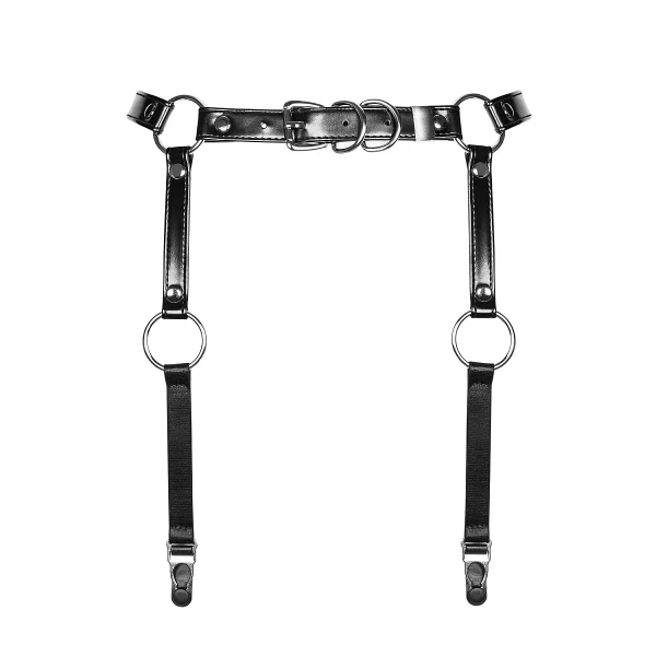 Kunstleder-Strumpfhalter Von Obsessive 6