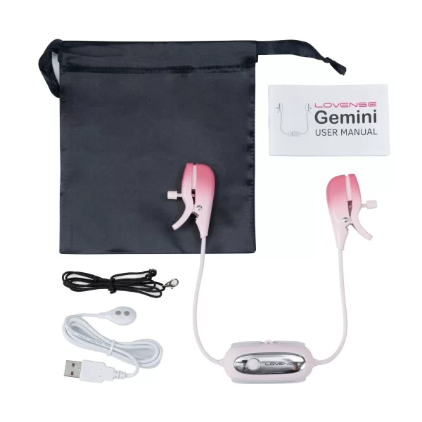 Lovense »Gemini« Vibrating Nipple Clamps Mit App 5