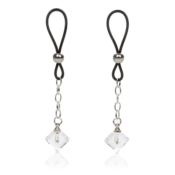 Lieblingstoys Nippelschlaufen »Crystal« – Verstellbare Nippelklemmen 1