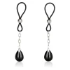 Lieblingstoys Nippelschlaufen »Nipple Gem Jewelry« Obsidian Verstellbar 14