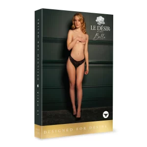 Lieblingsteile Ouvert-Slip »Zoé« Elastic Lace Mit Schnürung Am Po 10