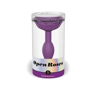 Love To Love Rosen-Analplug Open Roses »Purple Rain« 12