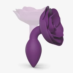 Love To Love Rosen-Analplug Open Roses »Purple Rain« 14