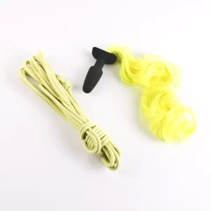 Lieblingstoys Set »Rope And Pony Plug« Mit Neon-farbigem Schweif 12