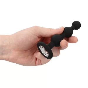 Ouch! »Silicone Beaded Diamond Butt Plug« Aus Silikon 15