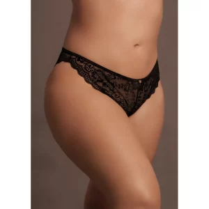 Lieblingsteile Slip »Claire« Elastic Lace Brief Mit Goldenem Akzent 18