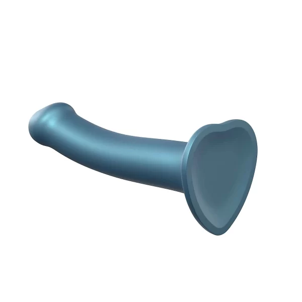 »Soft Silicone Dildo« Von Strap-on-me, Metallic Shine Blau 3