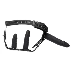 Pure BDSM »Triple« Penetration – Strap On Harness 12