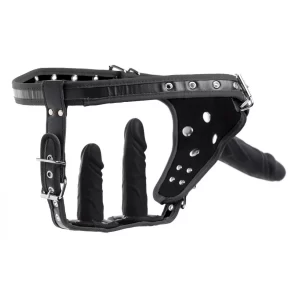 Pure BDSM »Triple« Penetration – Strap On Harness 14