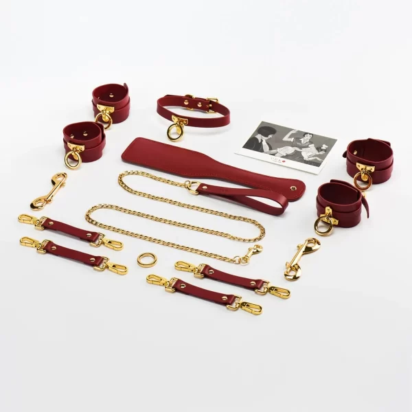 »UPKO« Kinky Tools Set »Paradise Collection« Aus Leder 3