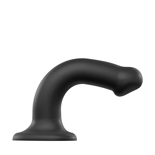Strap-on-me Dual Density Bendable Silikon Dildo Schwarz 3
