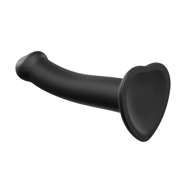 Strap-on-me Dual Density Bendable Silikon Dildo Schwarz 4